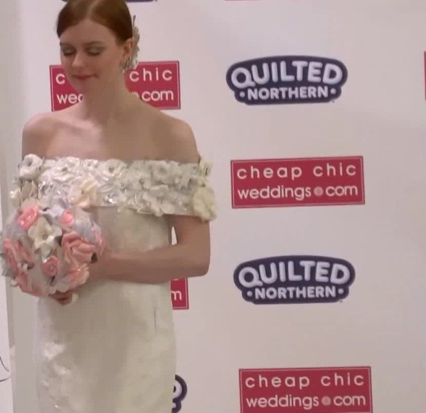 Toilet Paper Wedding Dress Contest