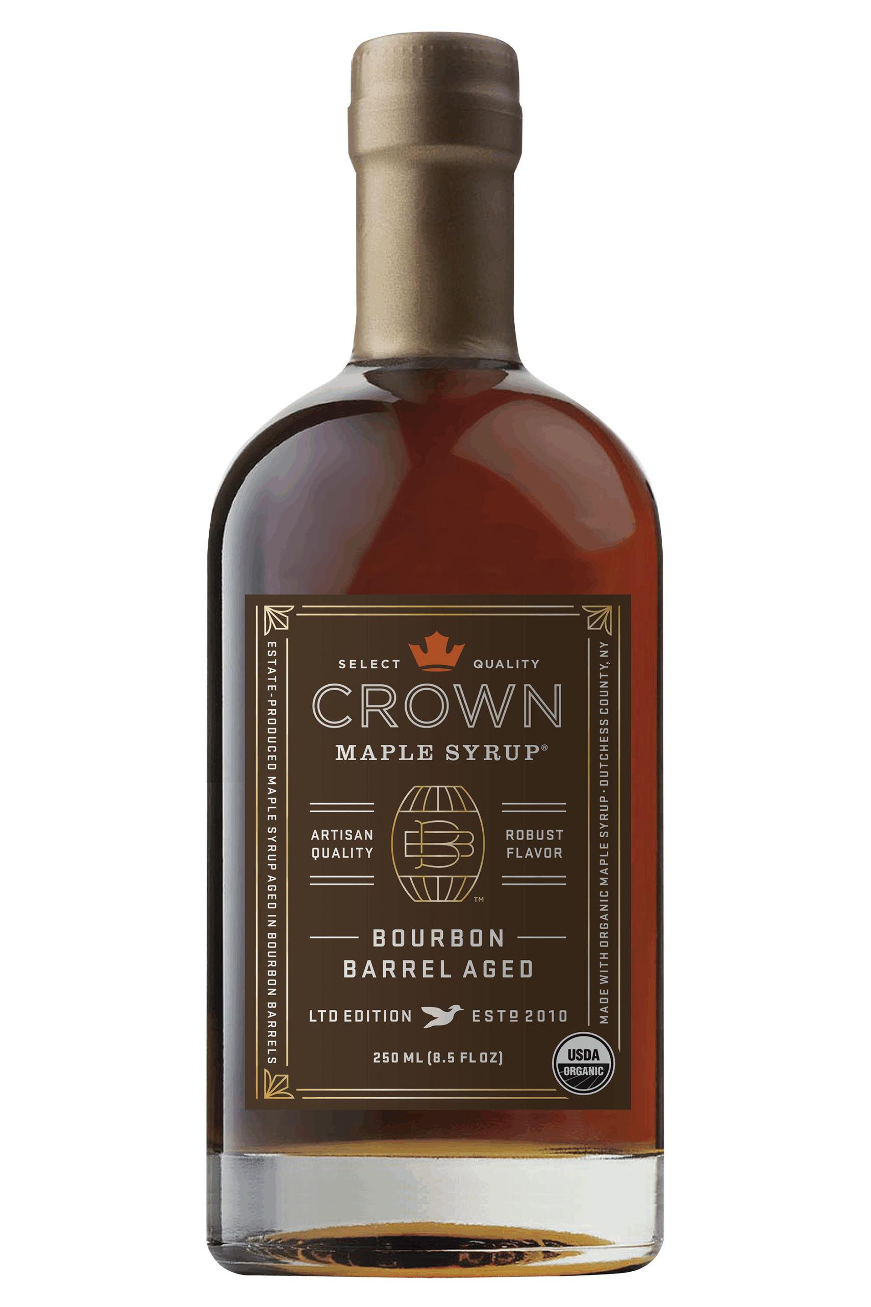 Bourbon Barrel Aged Organic Maple Syrup