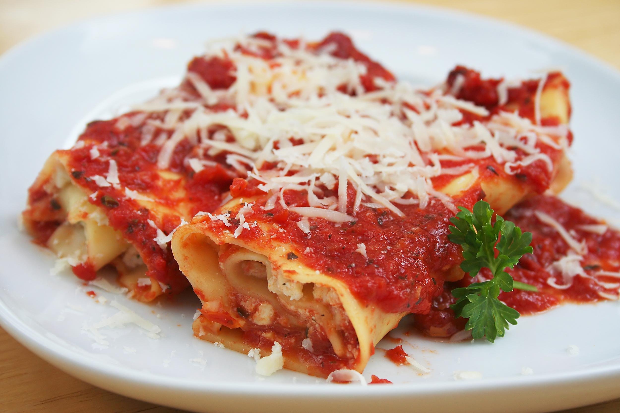 Stuffed Manicotti