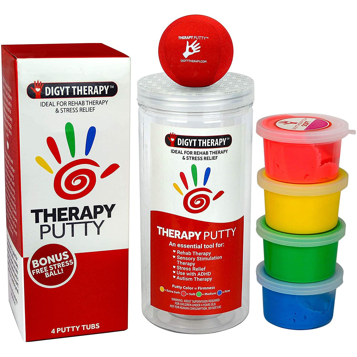 Therapy Putty & Stress Ball Kit
