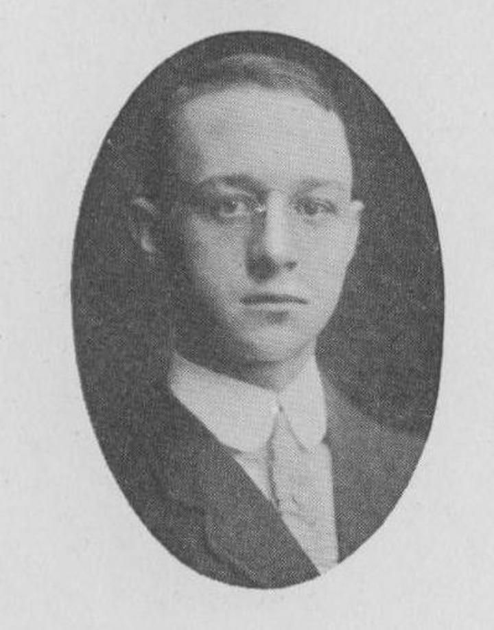 1910 yearbook photo of Birdseye