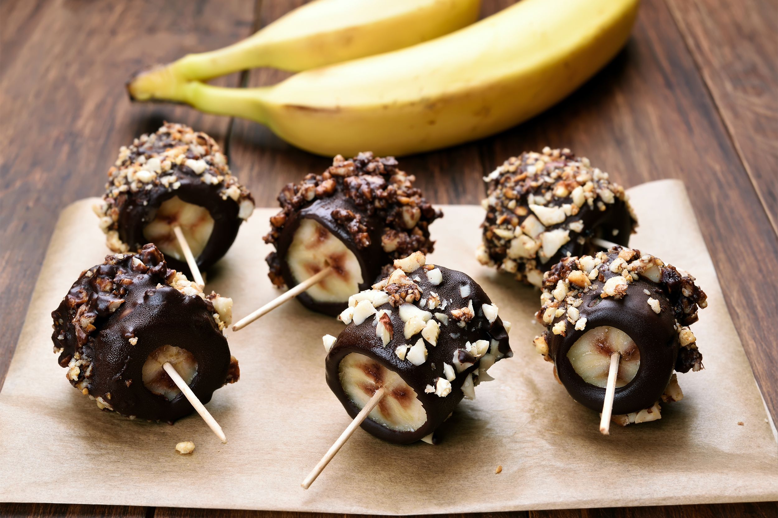 Frozen Banana Bites