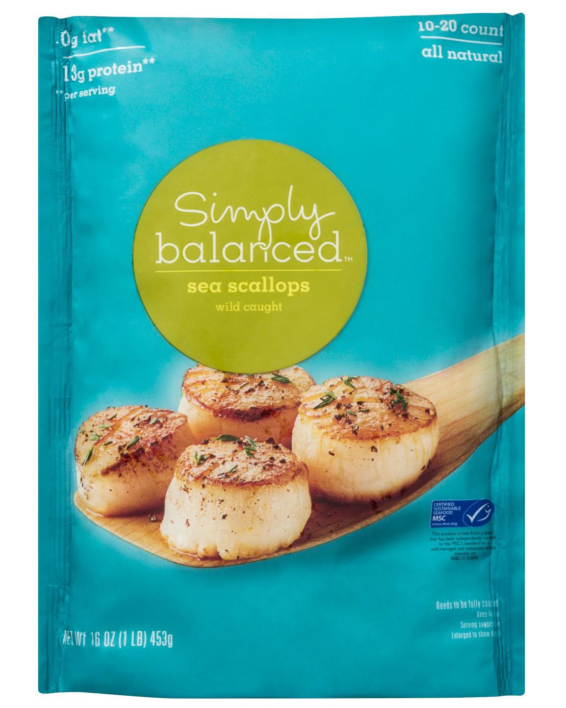 Wild Caught Sea Scallops