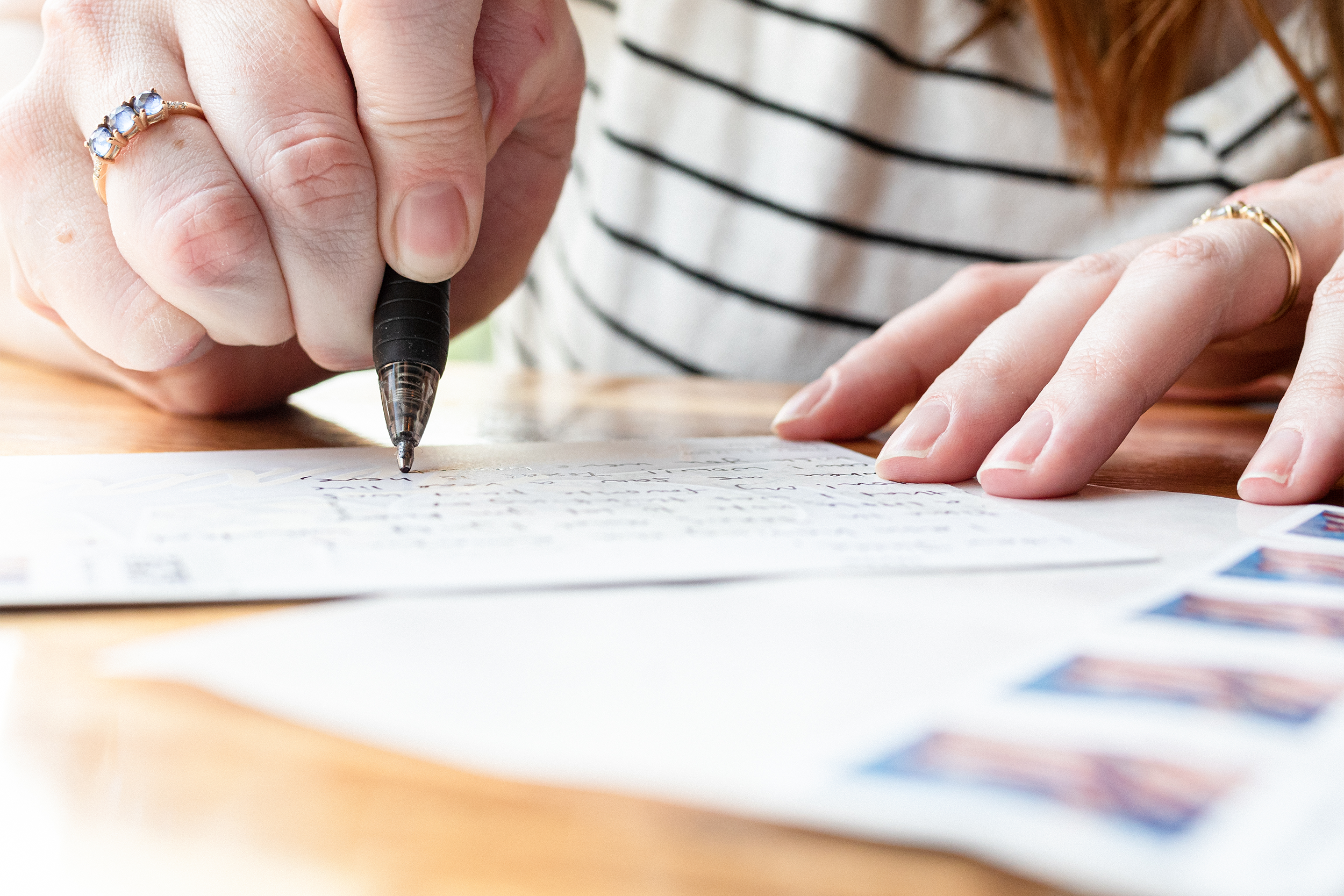 Writing a letter
