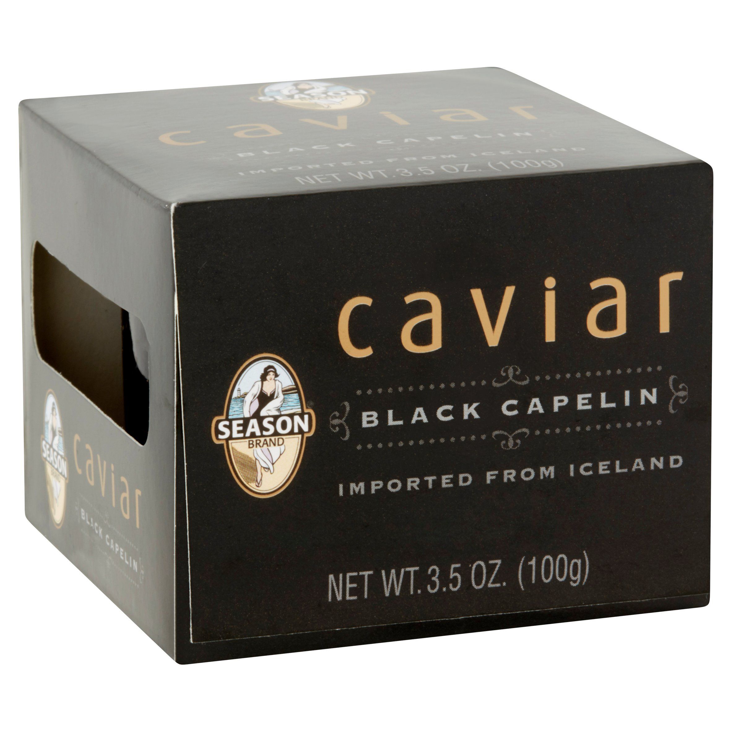 Black Capelin Caviar