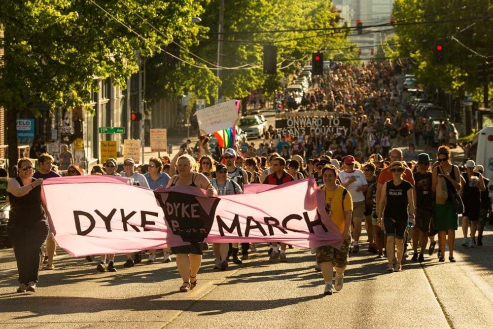 Dyke March in Seattle
