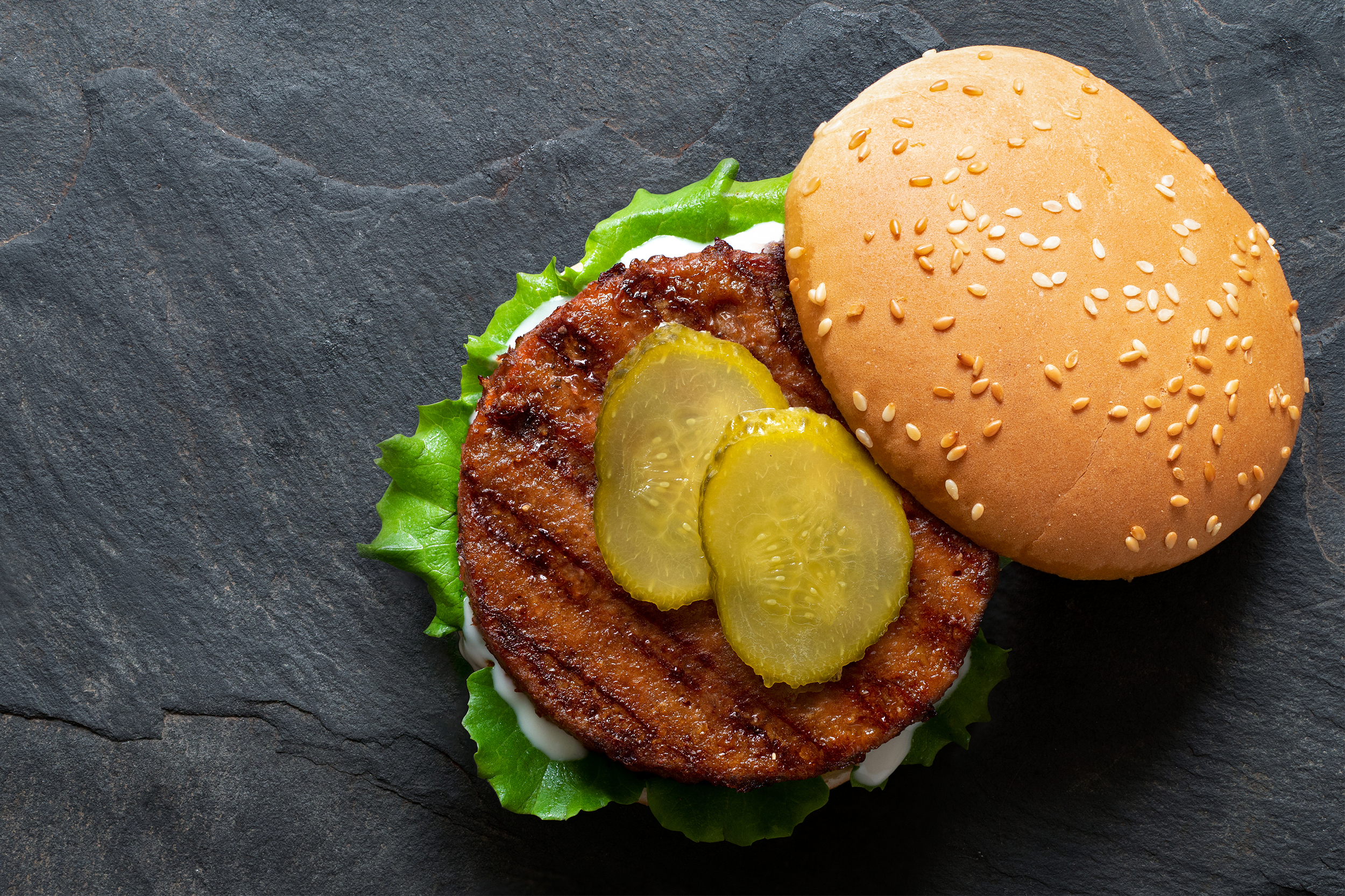 plant based burger
