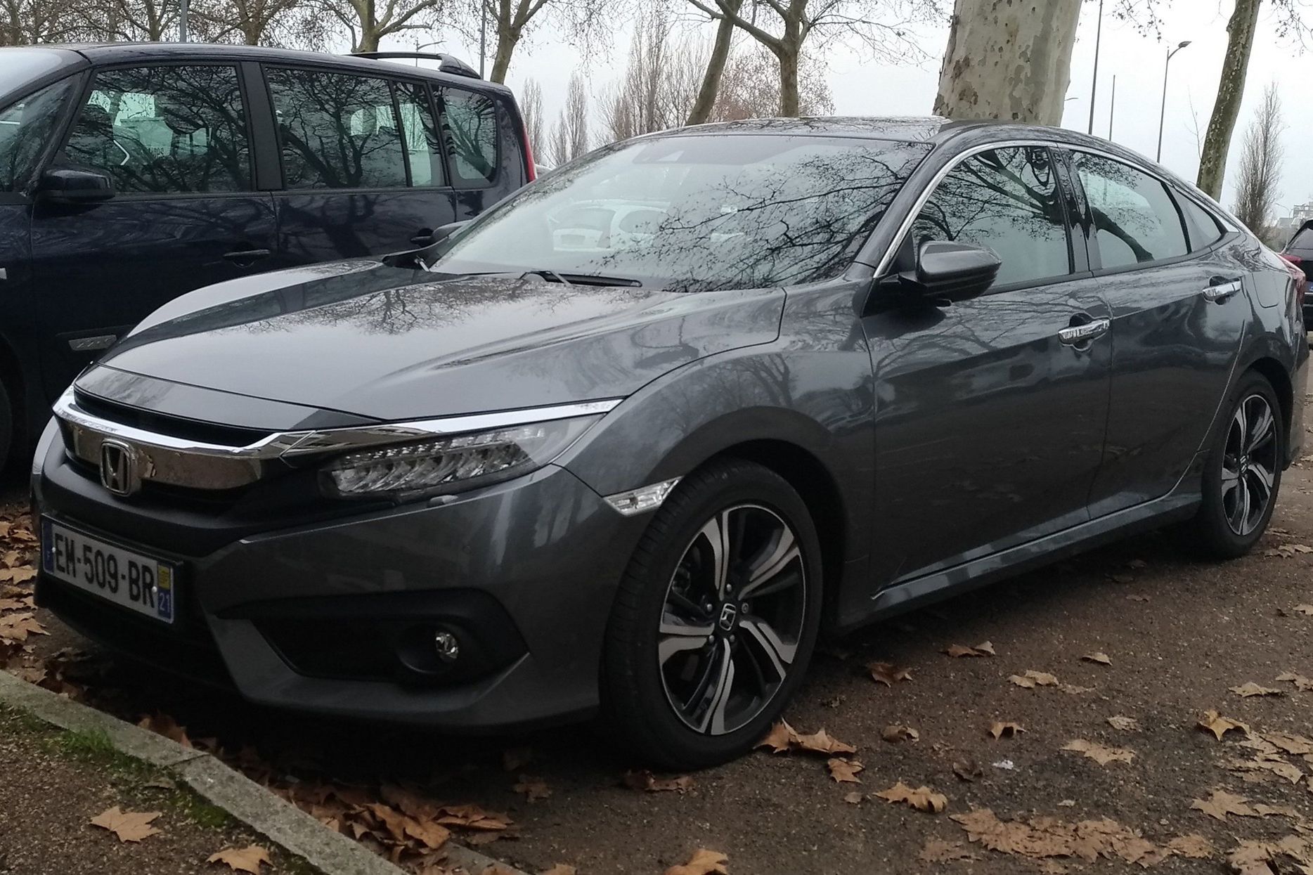 2017 Honda Civic (1.5 VTEC 182 hp) at Chalon sur Saône