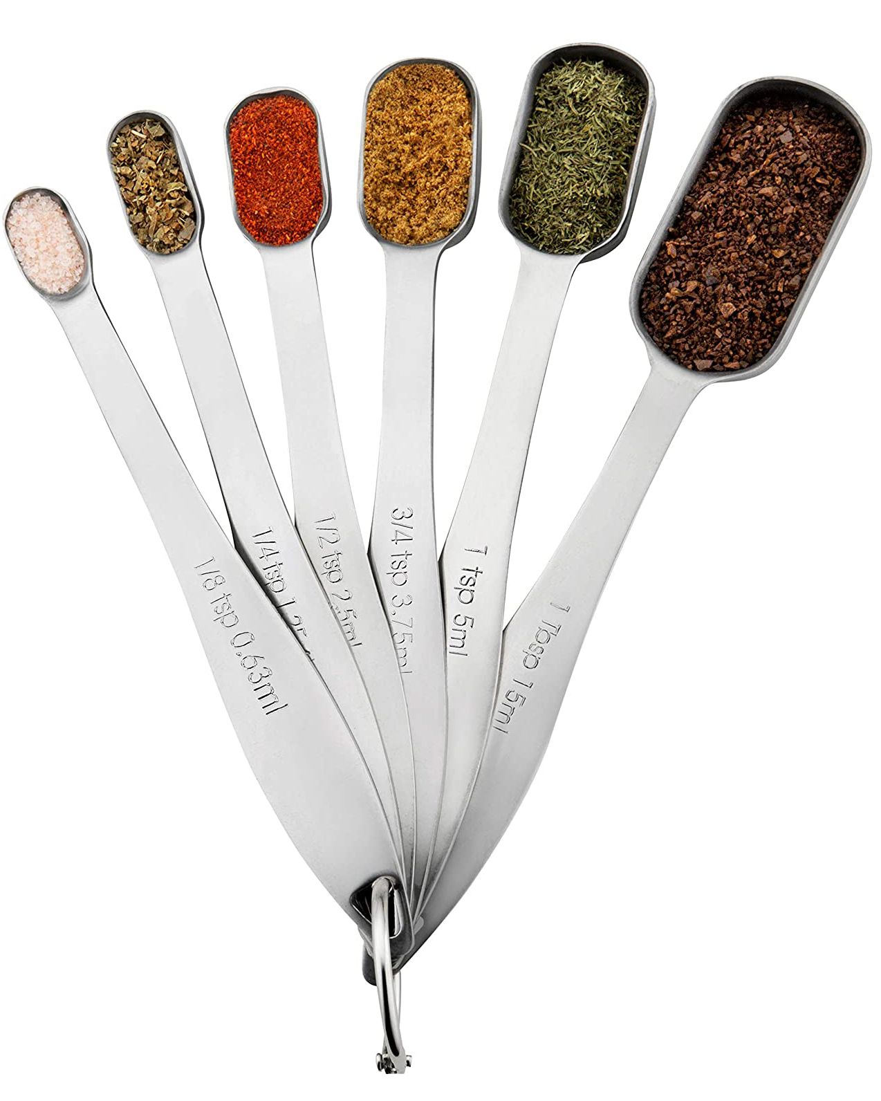 Spring Chef Stainless-Steel Measuring Spoons