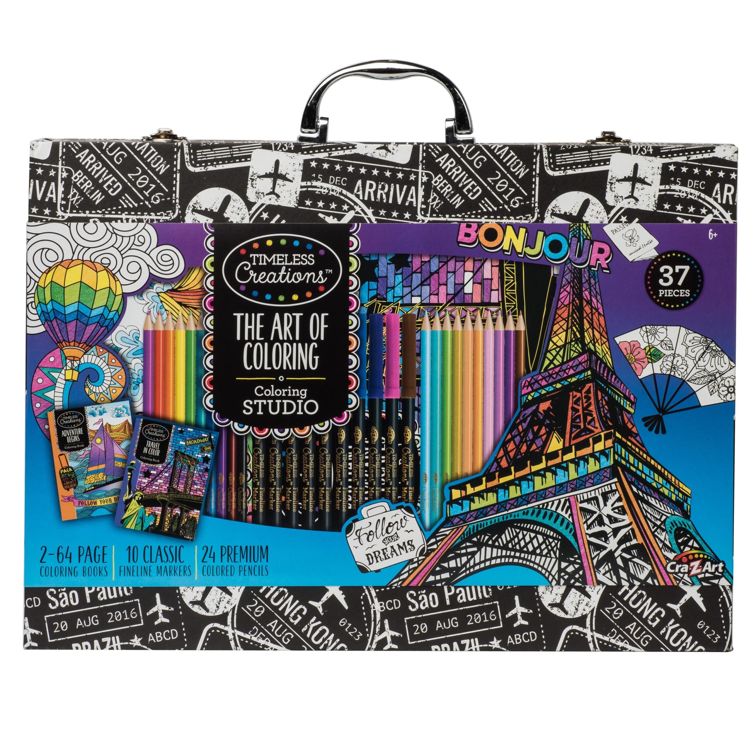 Cra-Z-Art Timeless Creations Coloring Studio