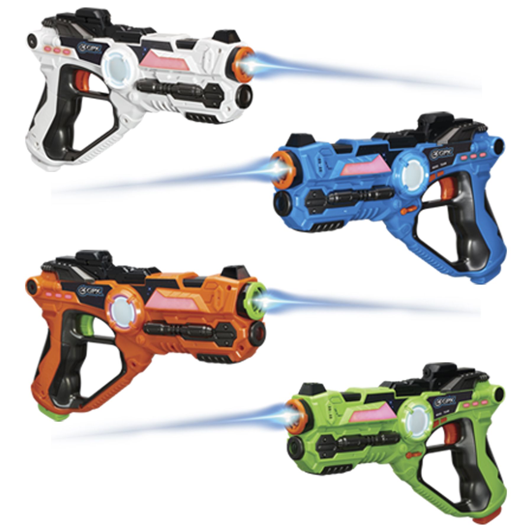 GPX Laser Tag Blasters, 4 ct.