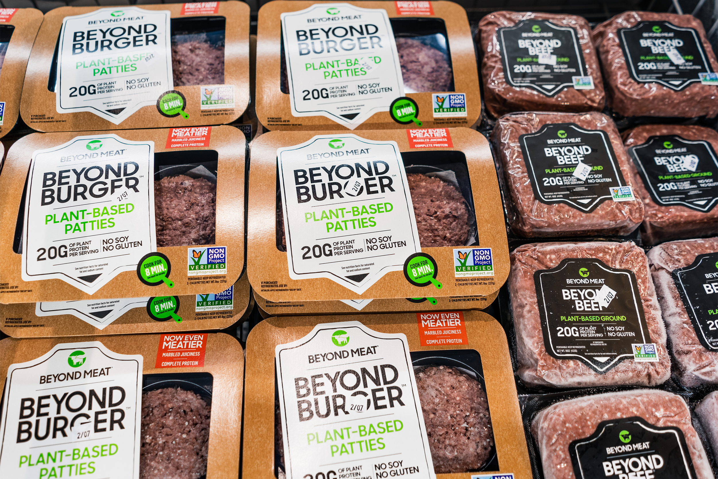 Beyond meat at the store