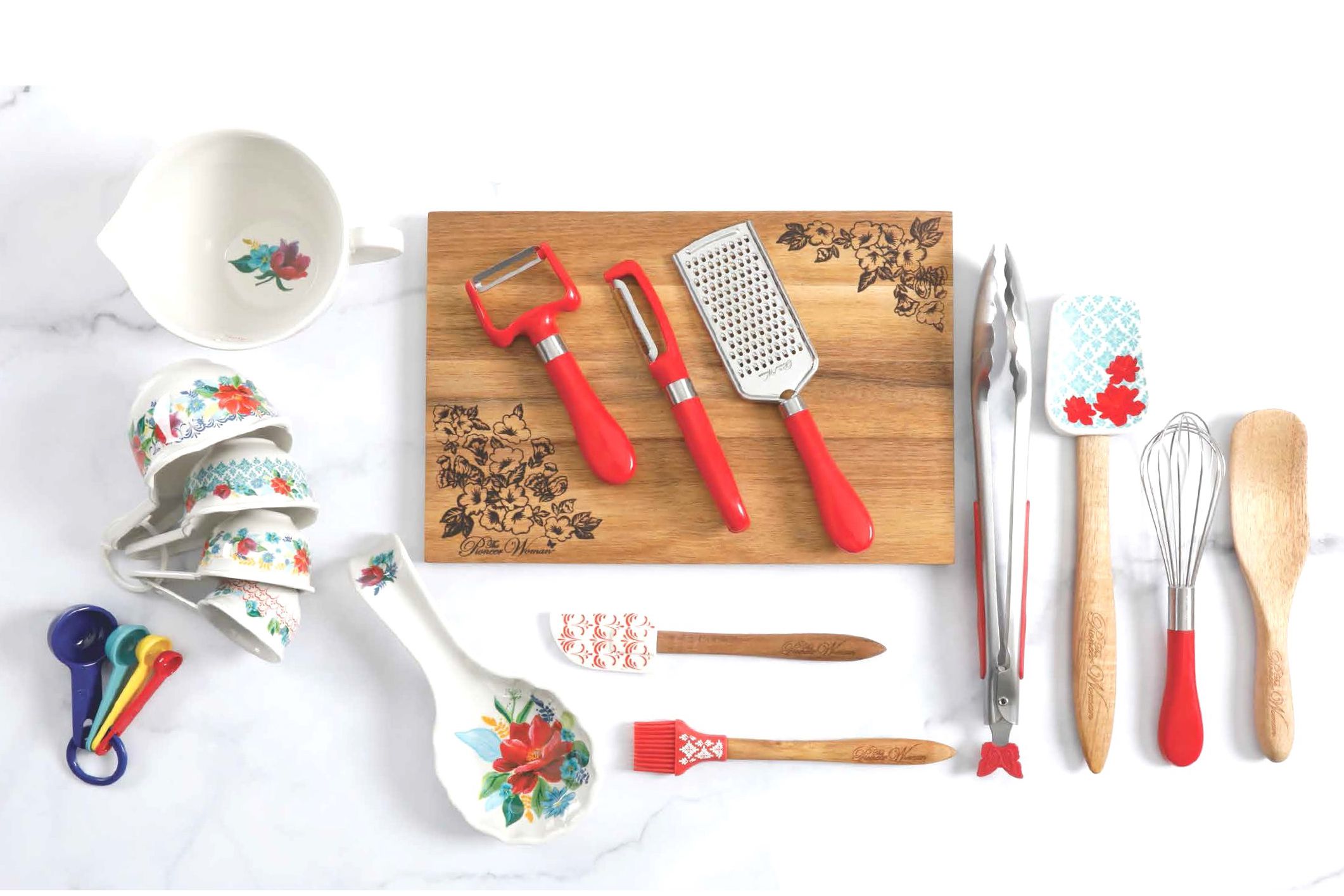 The Pioneer Woman Spring Bouquet 20-Piece Gadget Set