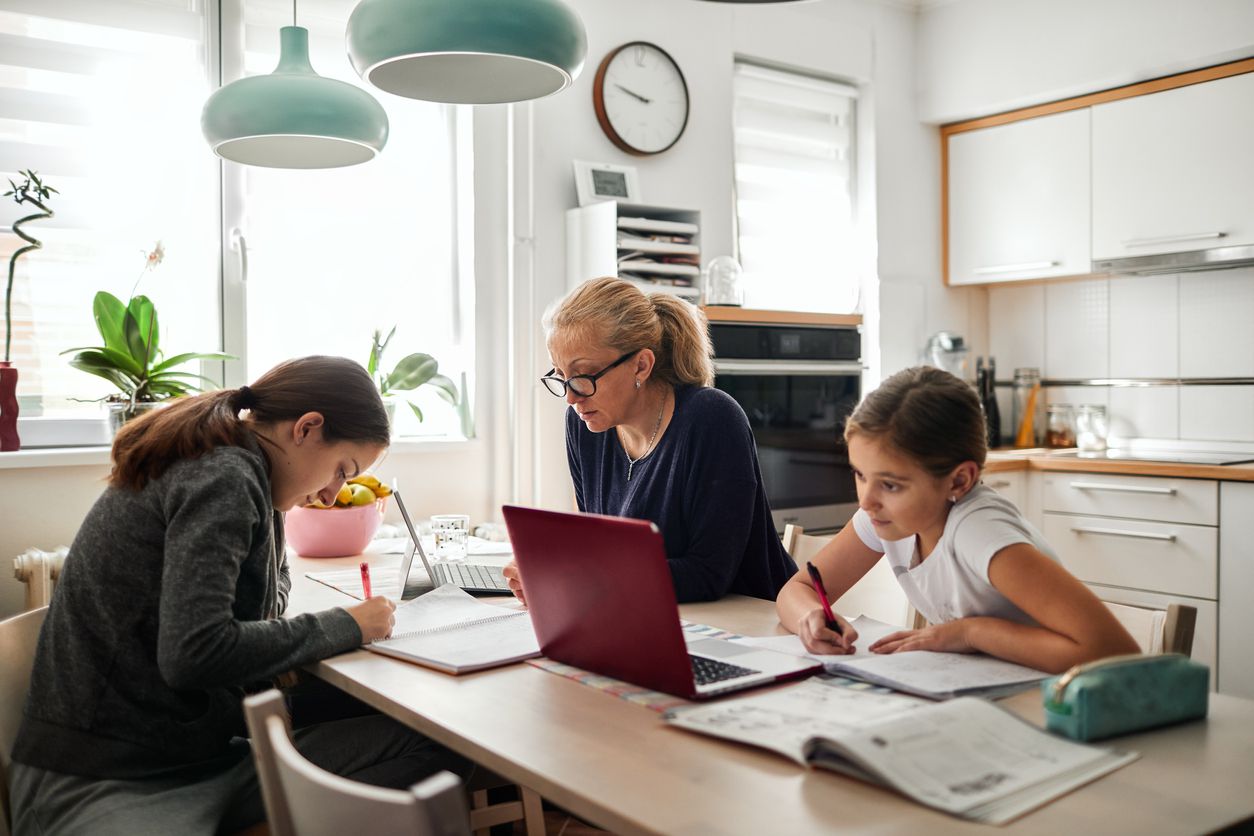 work from home with kids