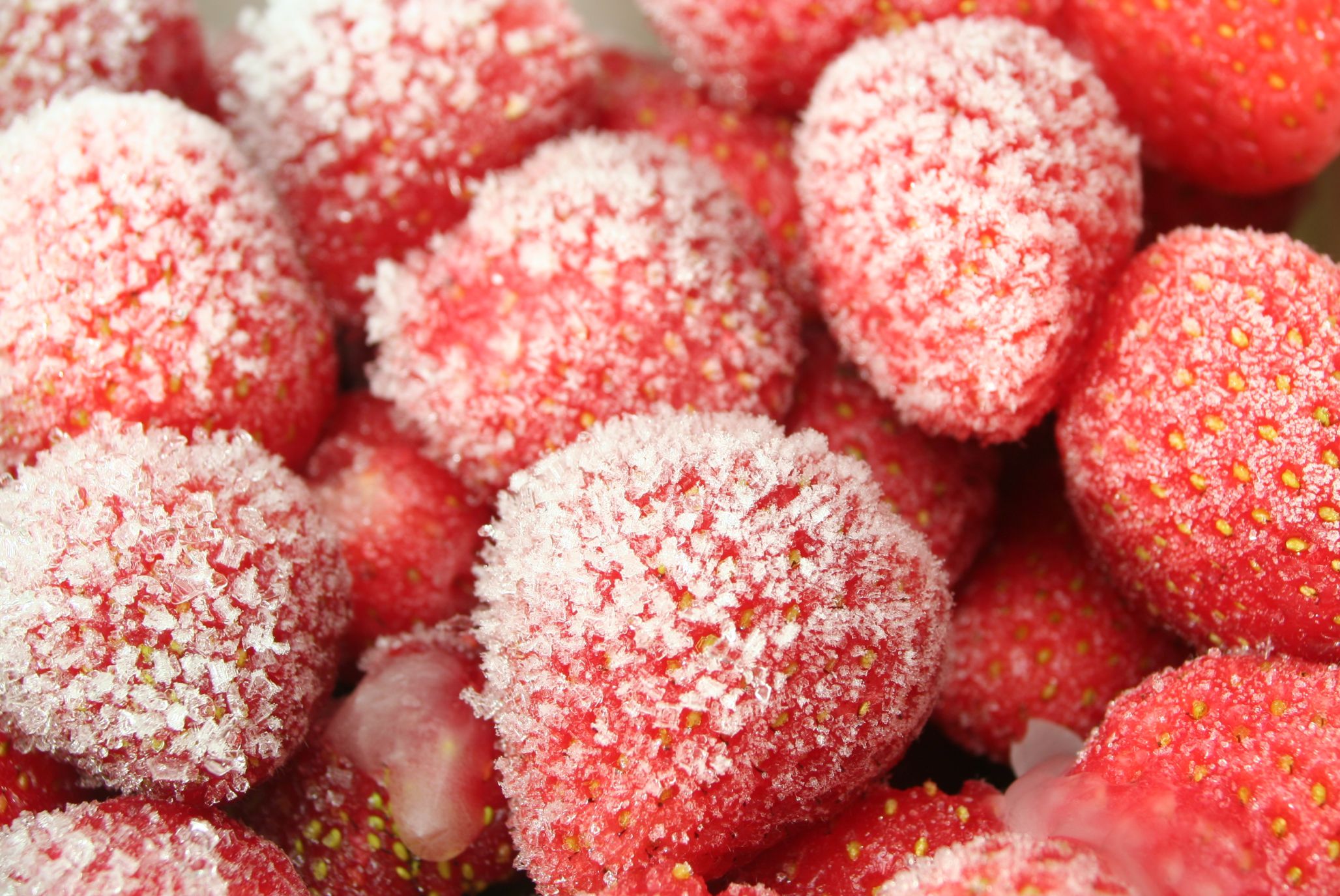 frozen strawberries