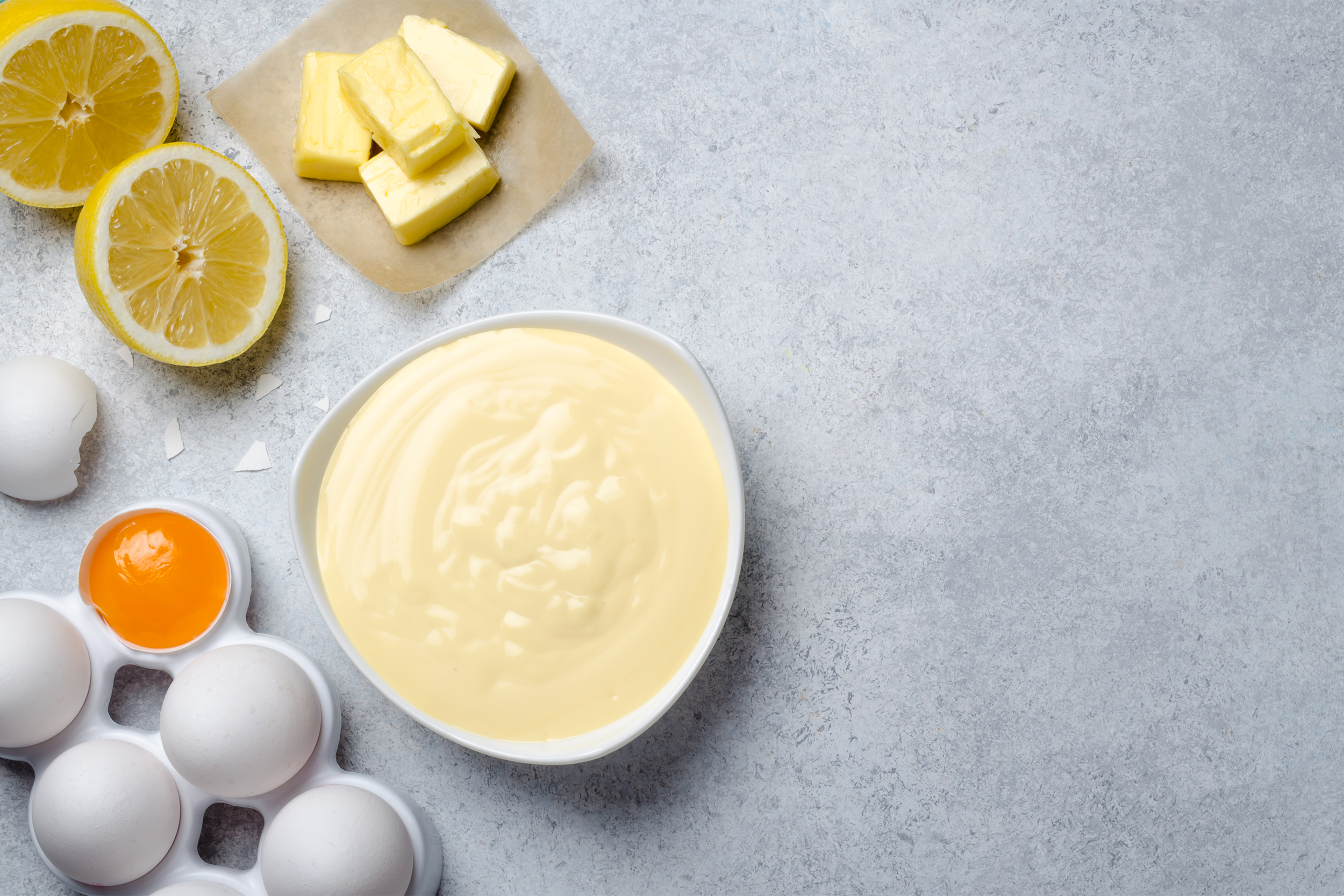 Hollandaise ingredients