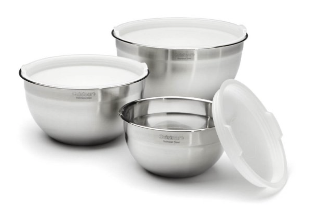 Cuisinart Stainless-Steel Mixing Bowls
