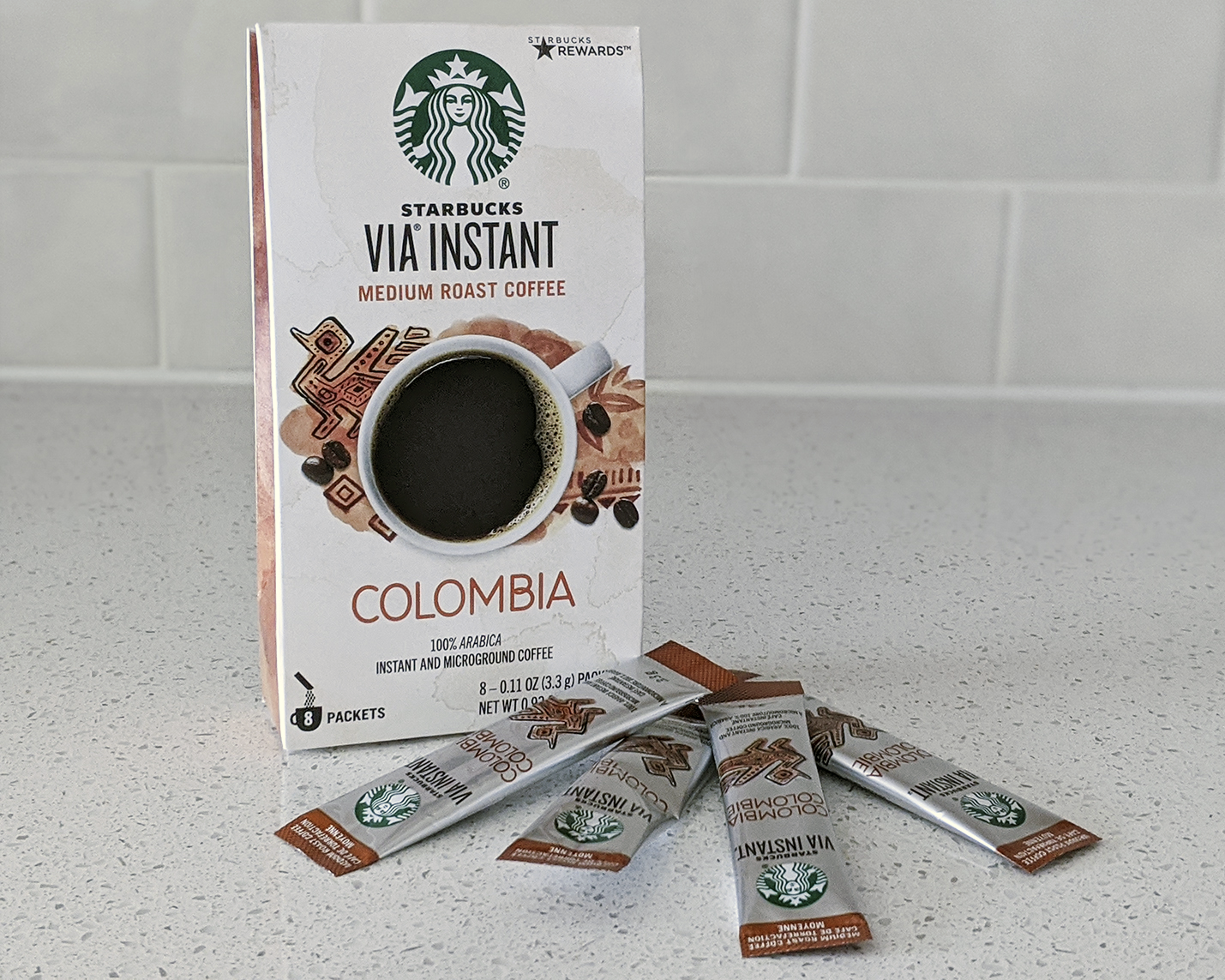 Starbucks VIA Instant Colombia Medium Roast Coffee