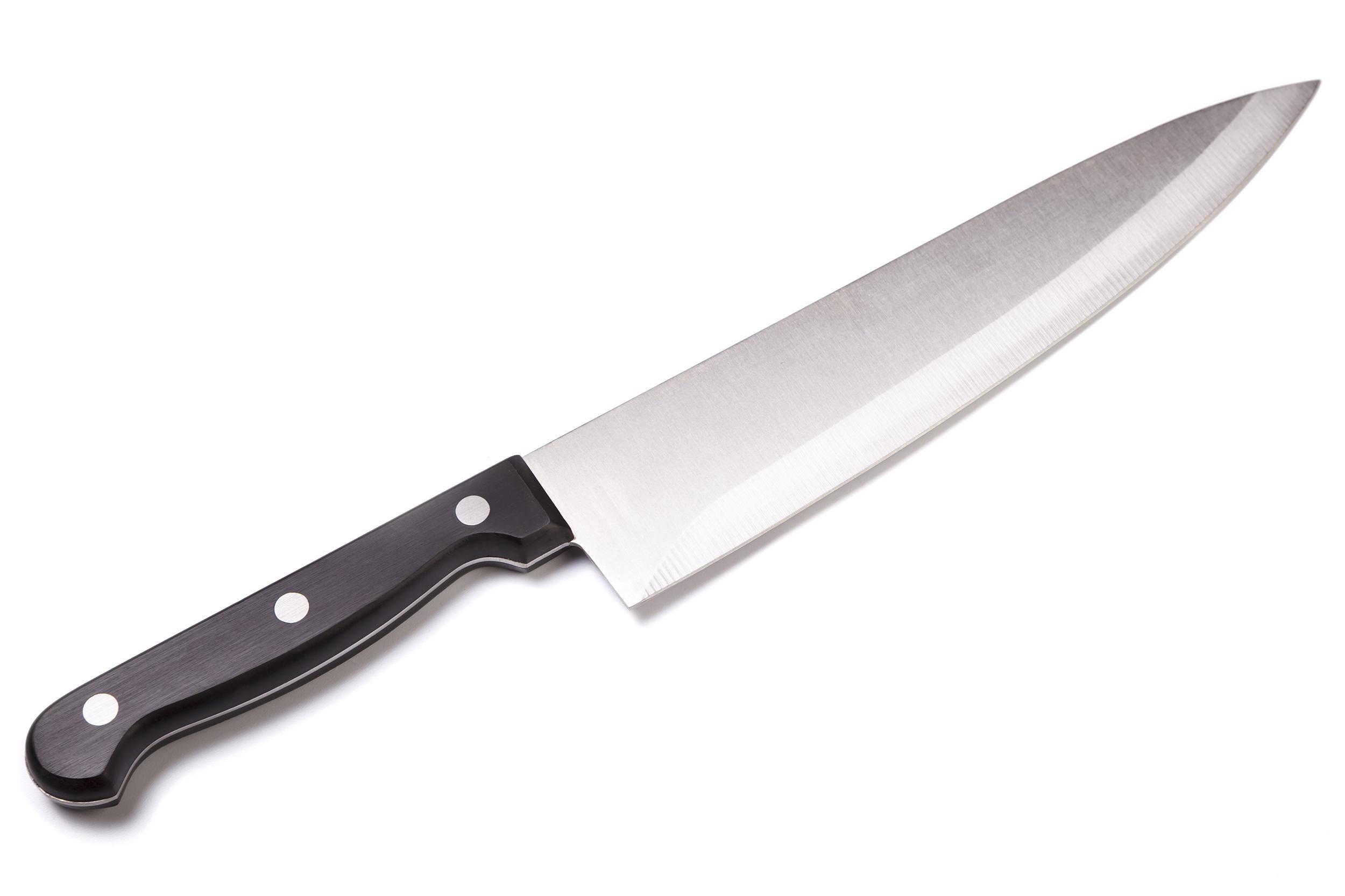 metal chef's knife