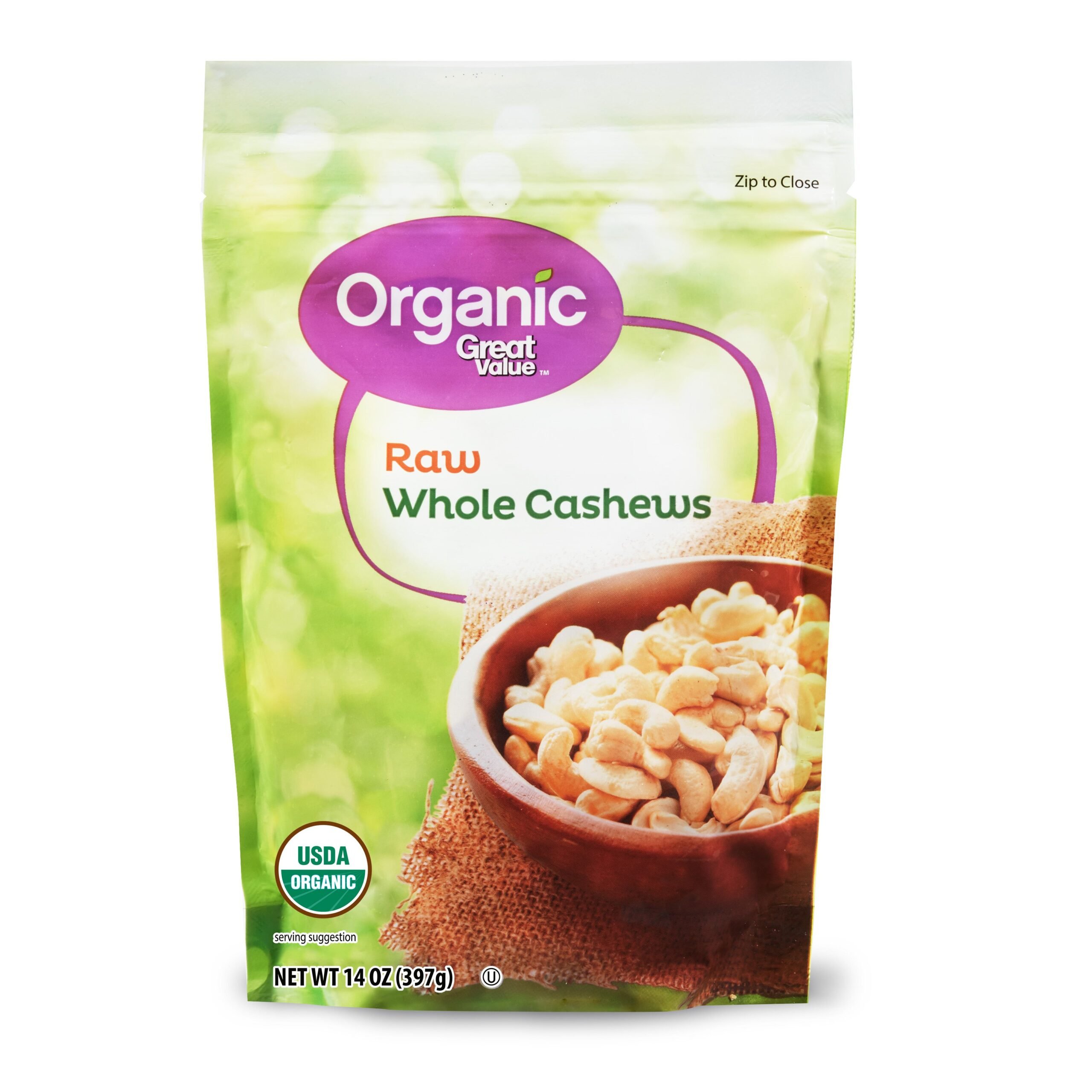 Walmart organic cashews