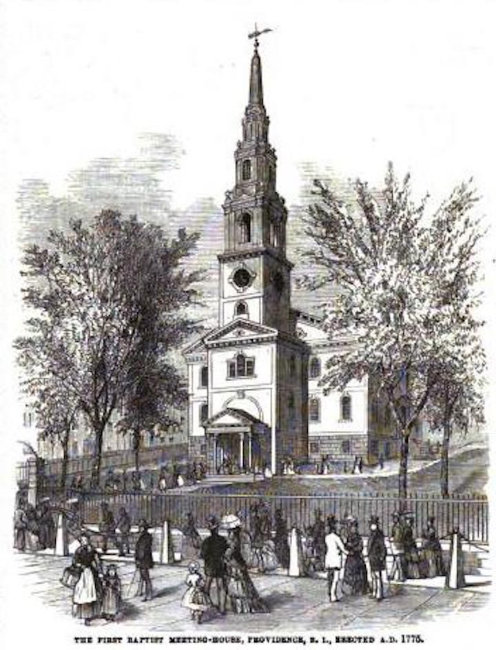 First Baptist Church in America in the 1800s