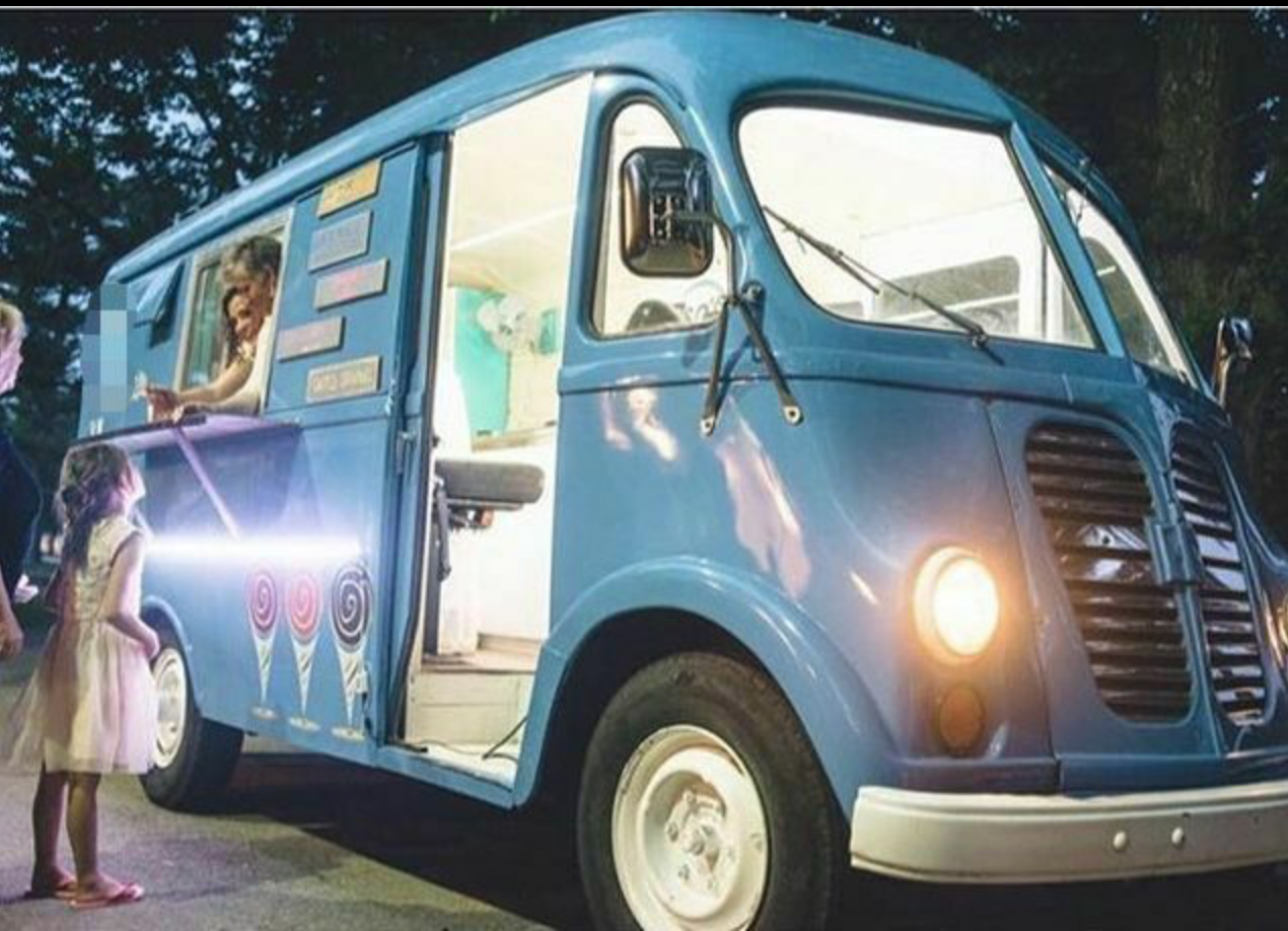 Vintage 1963 International Ice Cream Truck