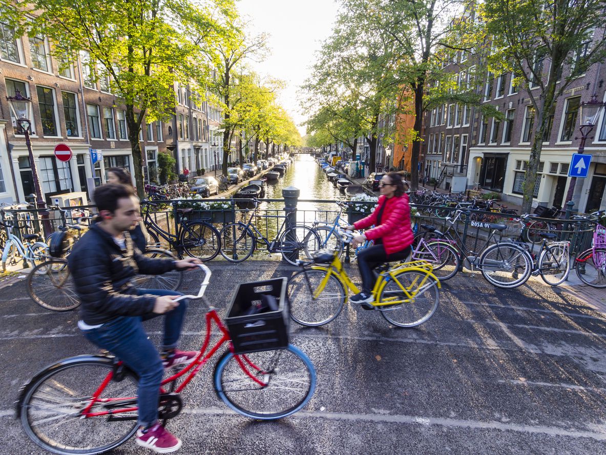 biking amsterdam