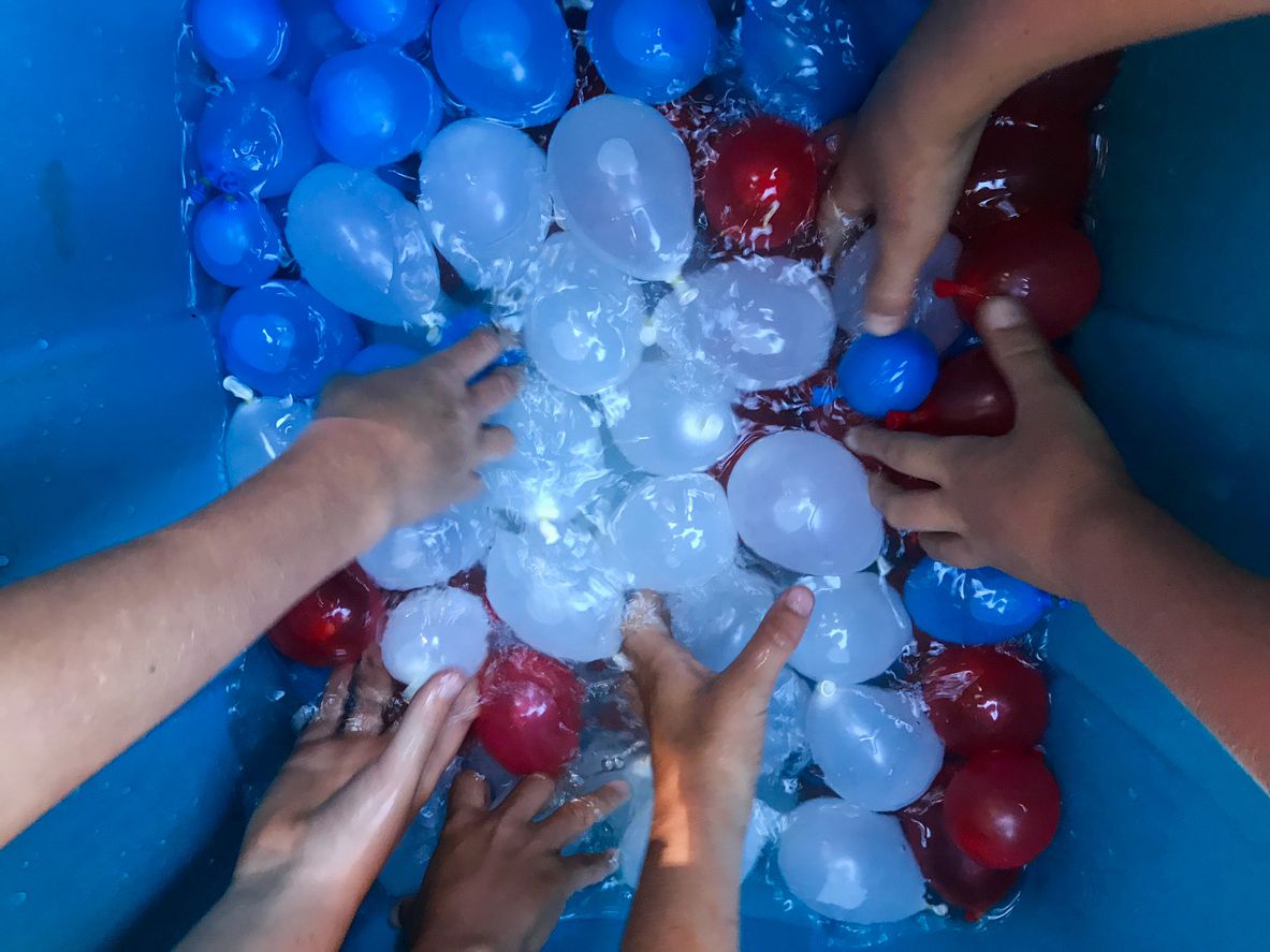 water balloons patriotic