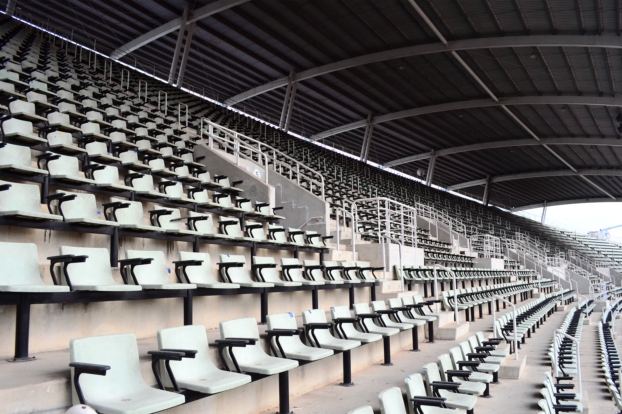 empty sports stadium