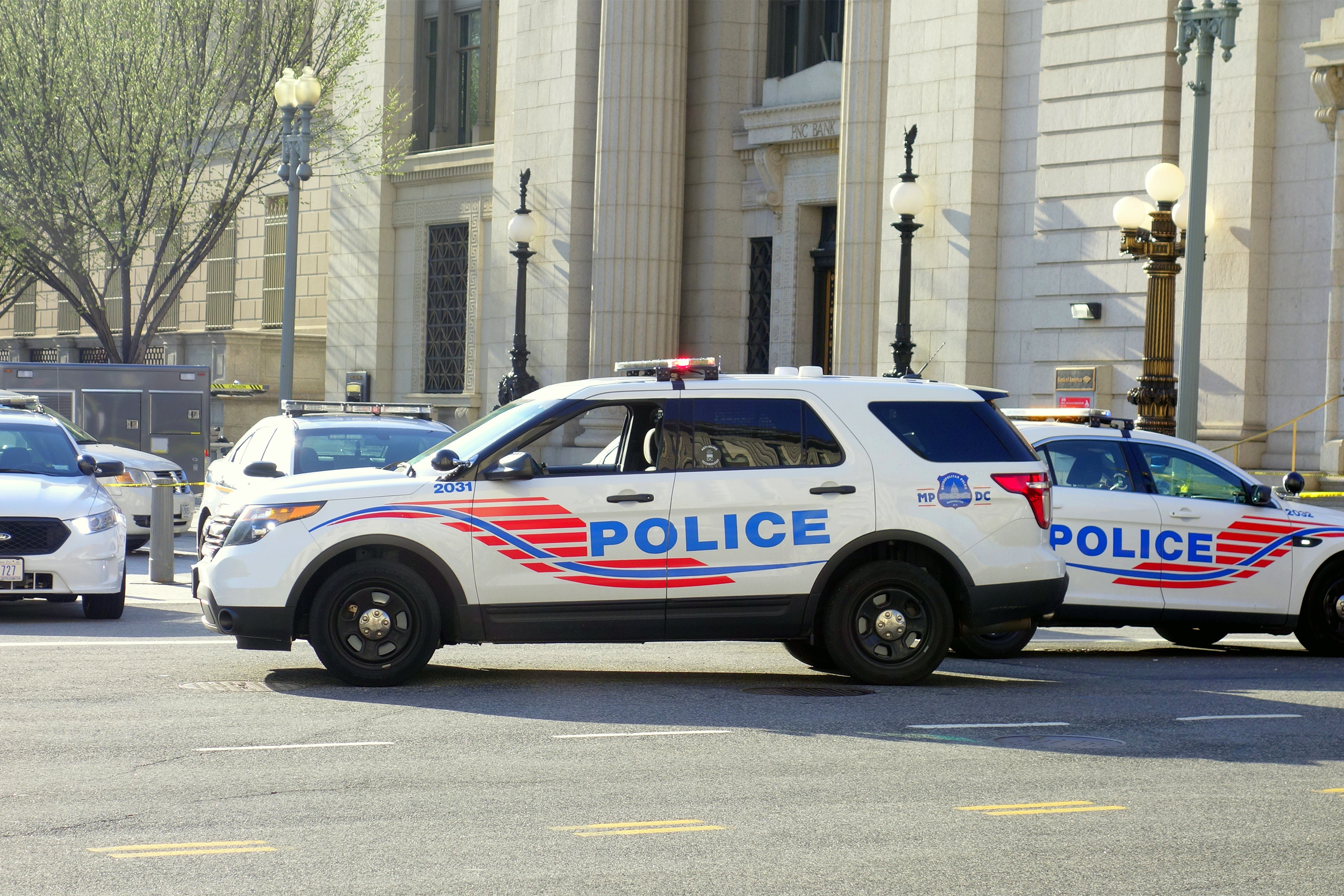 Police Vehicles in Washington DC