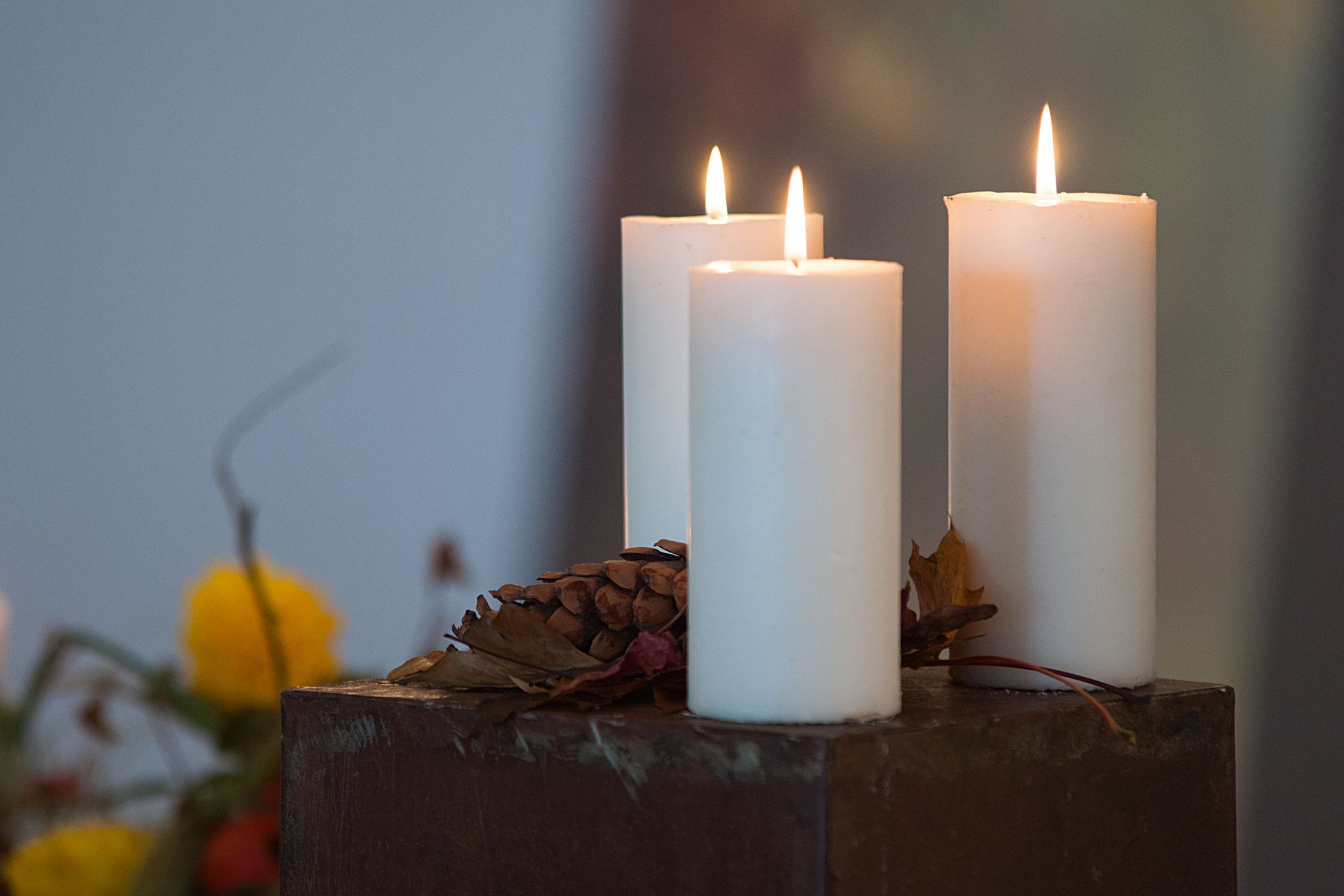 pillar candle