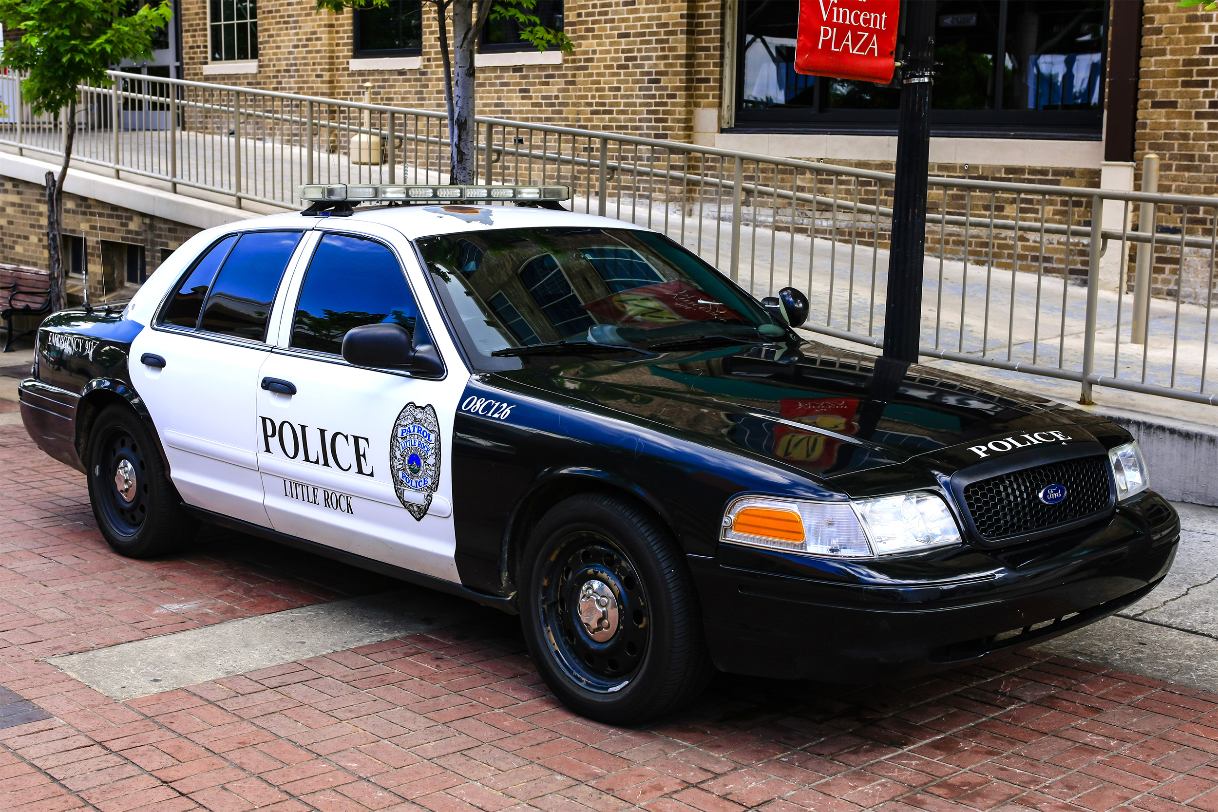 Little Rock police car
