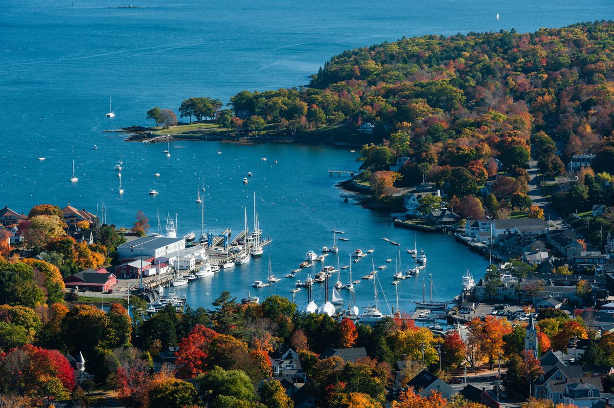 Camden, Maine harbor