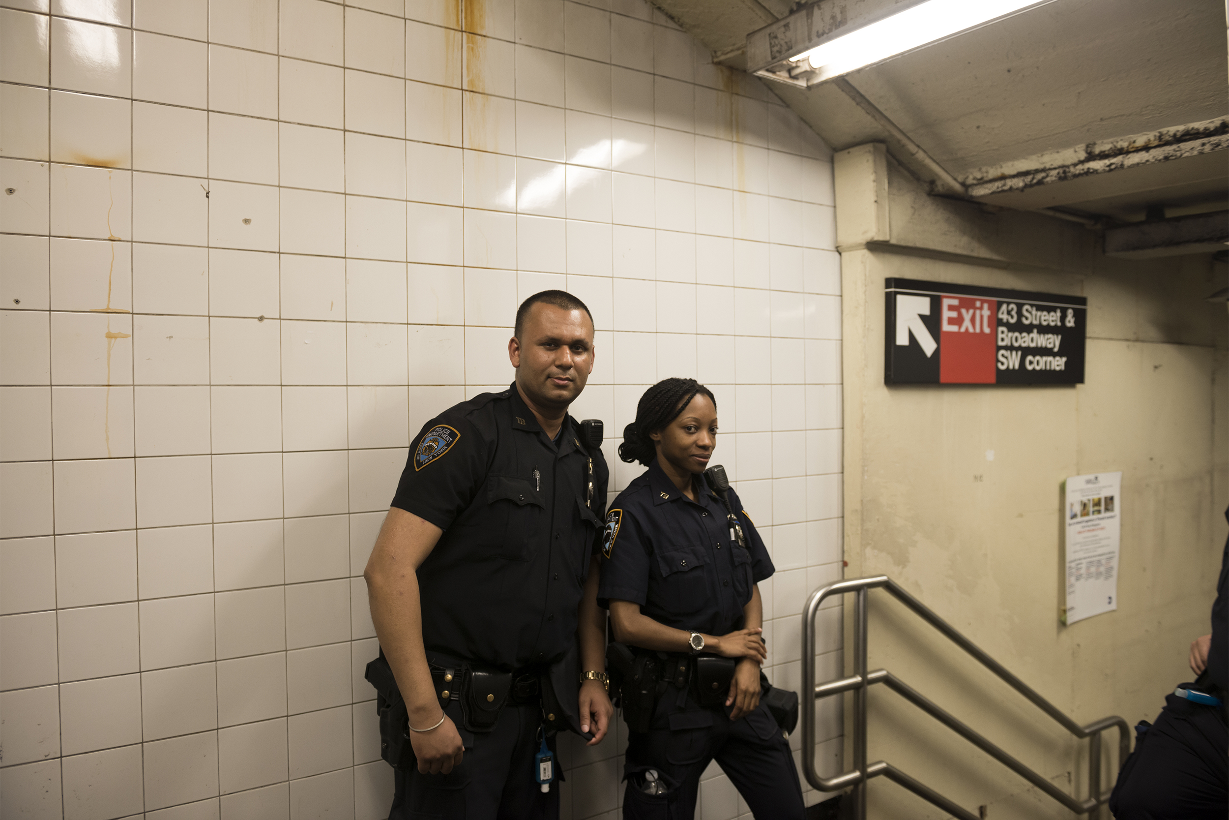 New York police officers
