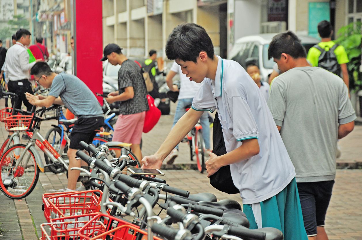 Bike share in China