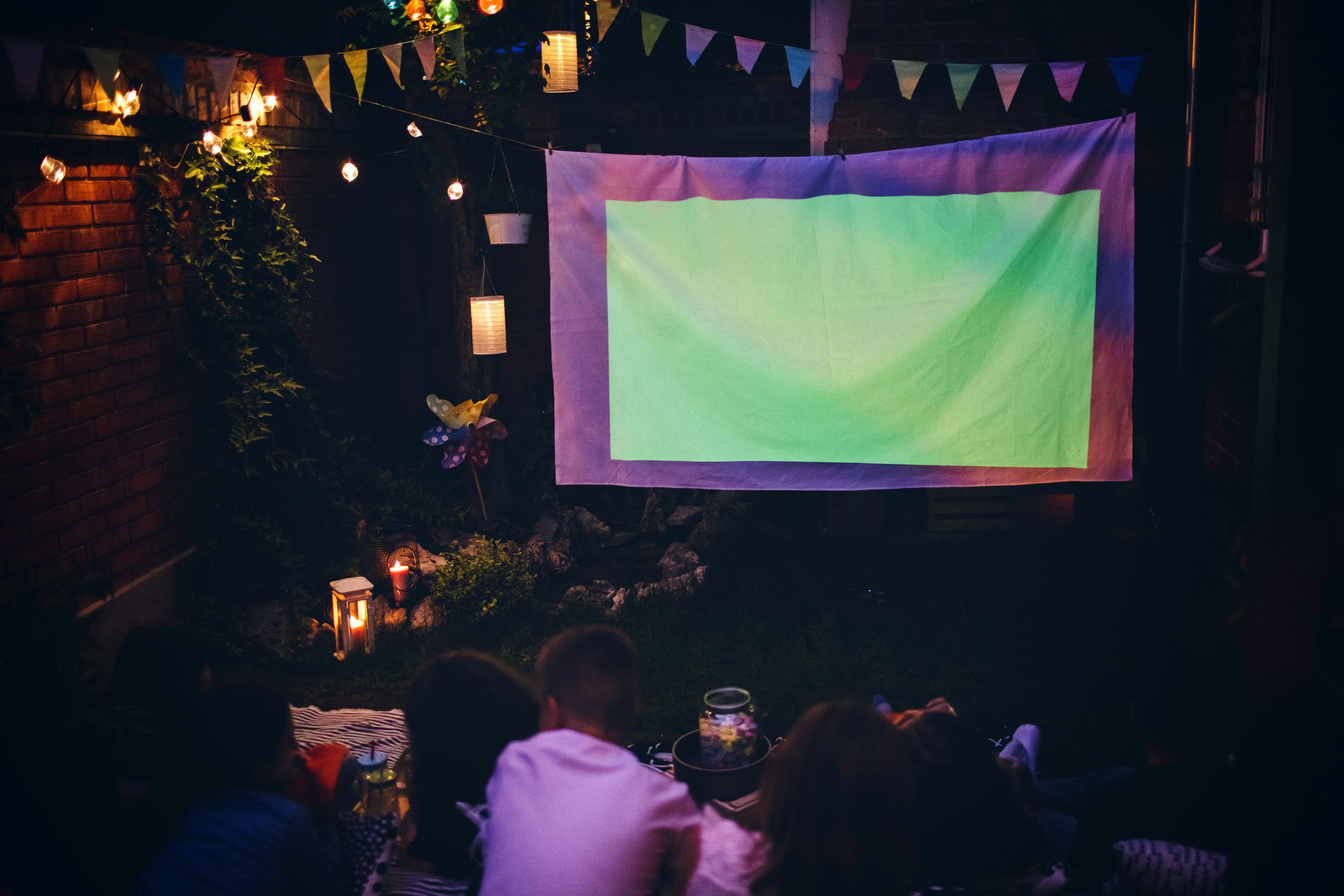 backyard movie night