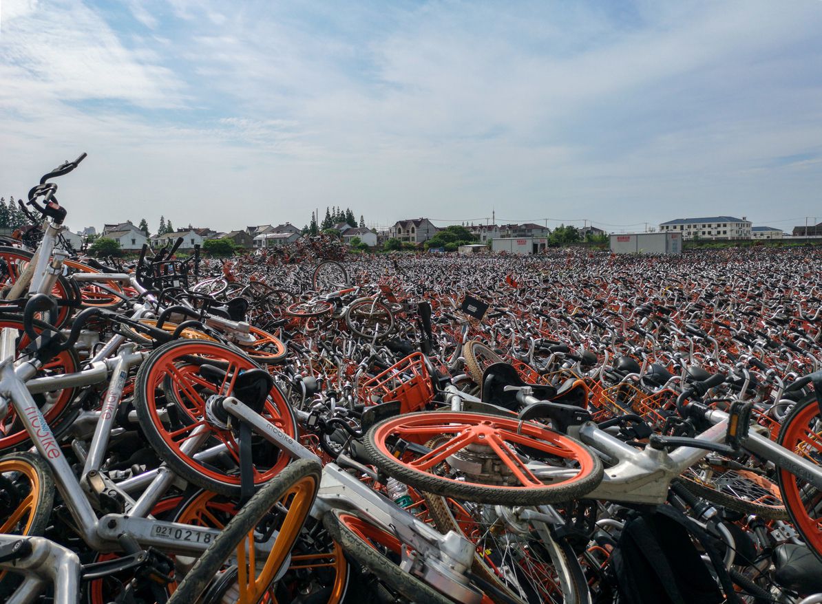 Bike graveyard