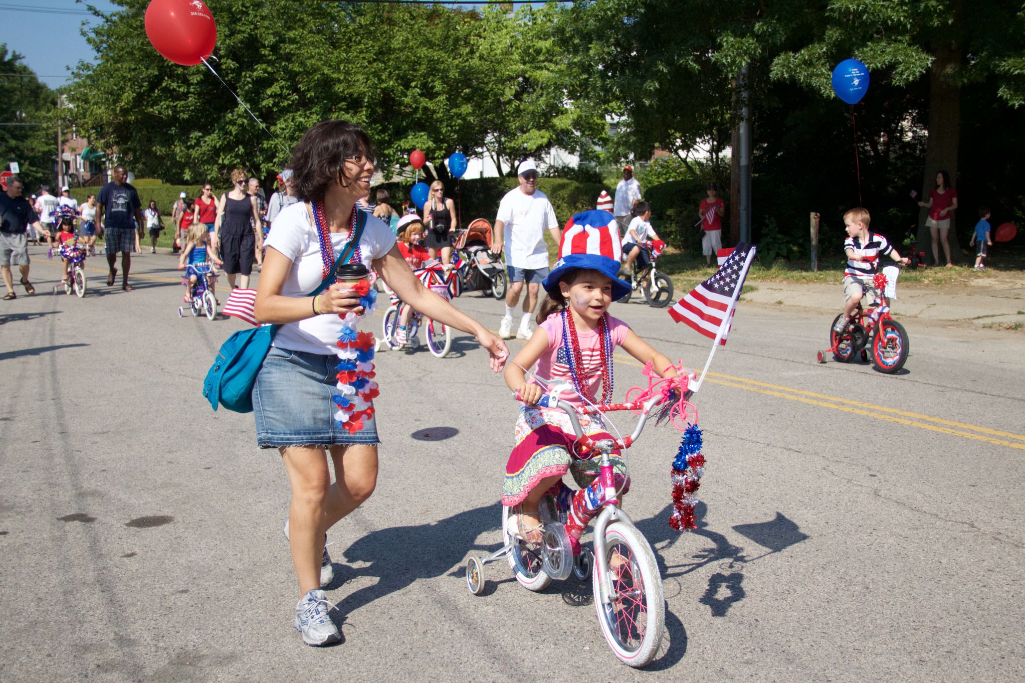 4th of july bike parade