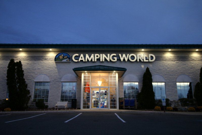 People who just bought an RV outside of a Camping World store