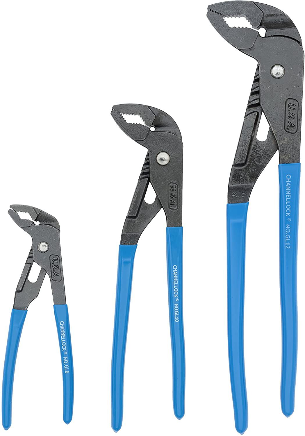 Channellock GLS-3 Tongue and Groove Plier 3 Pc. Set