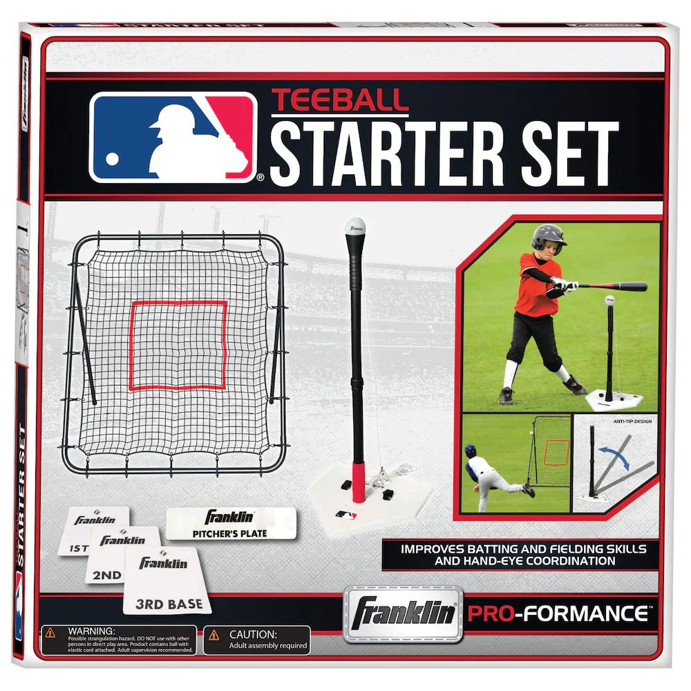 Franklin Sports MLB T-Ball Starter Set