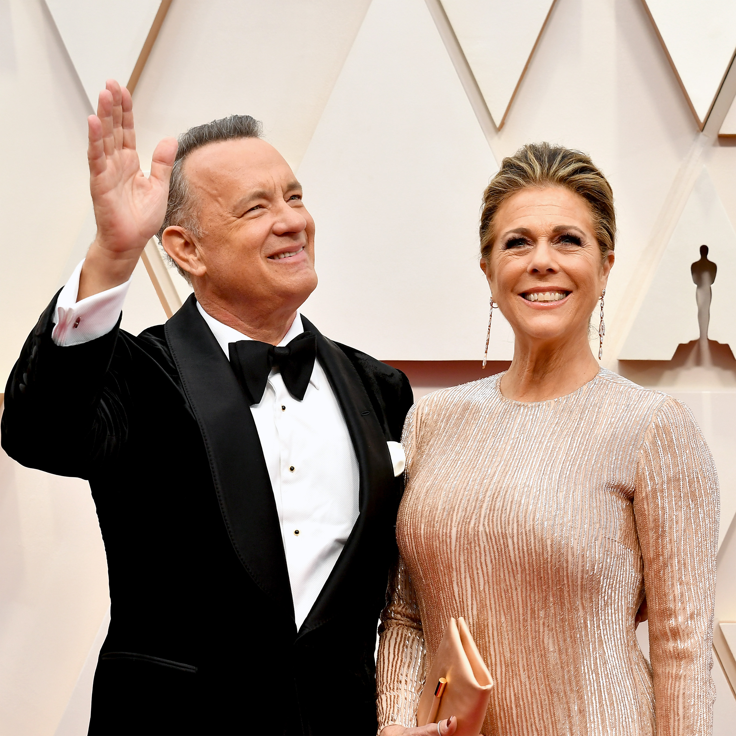 Tom Hanks and Rita Wilson attend the 92nd Annual Academy Awards