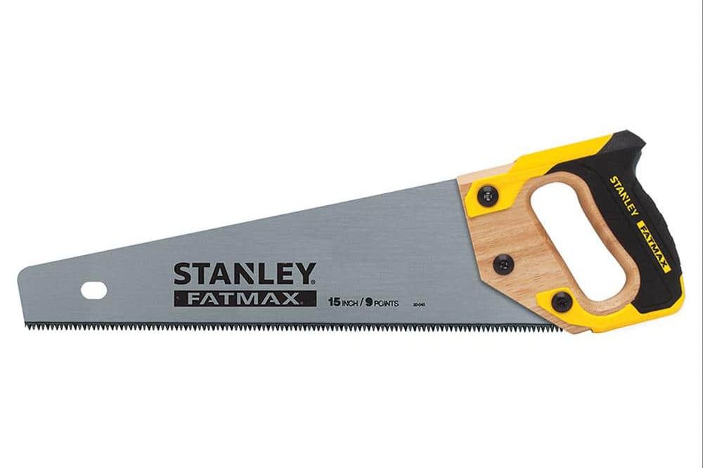 Stanley 15 in. FatMax Hand Saw with Wood Handle