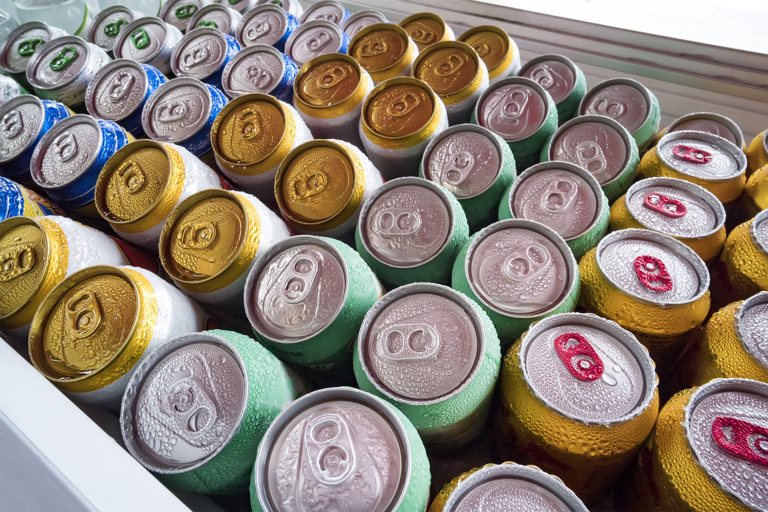 beer cans