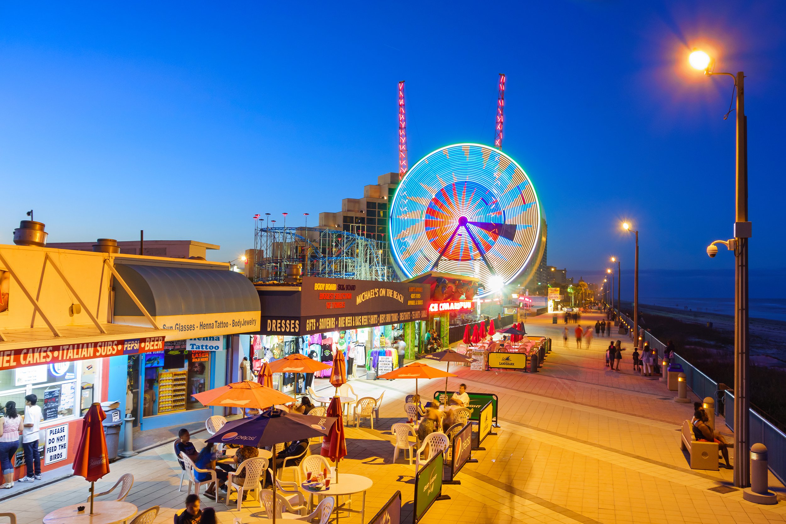 Daytona Beach Boardwalk, Florida