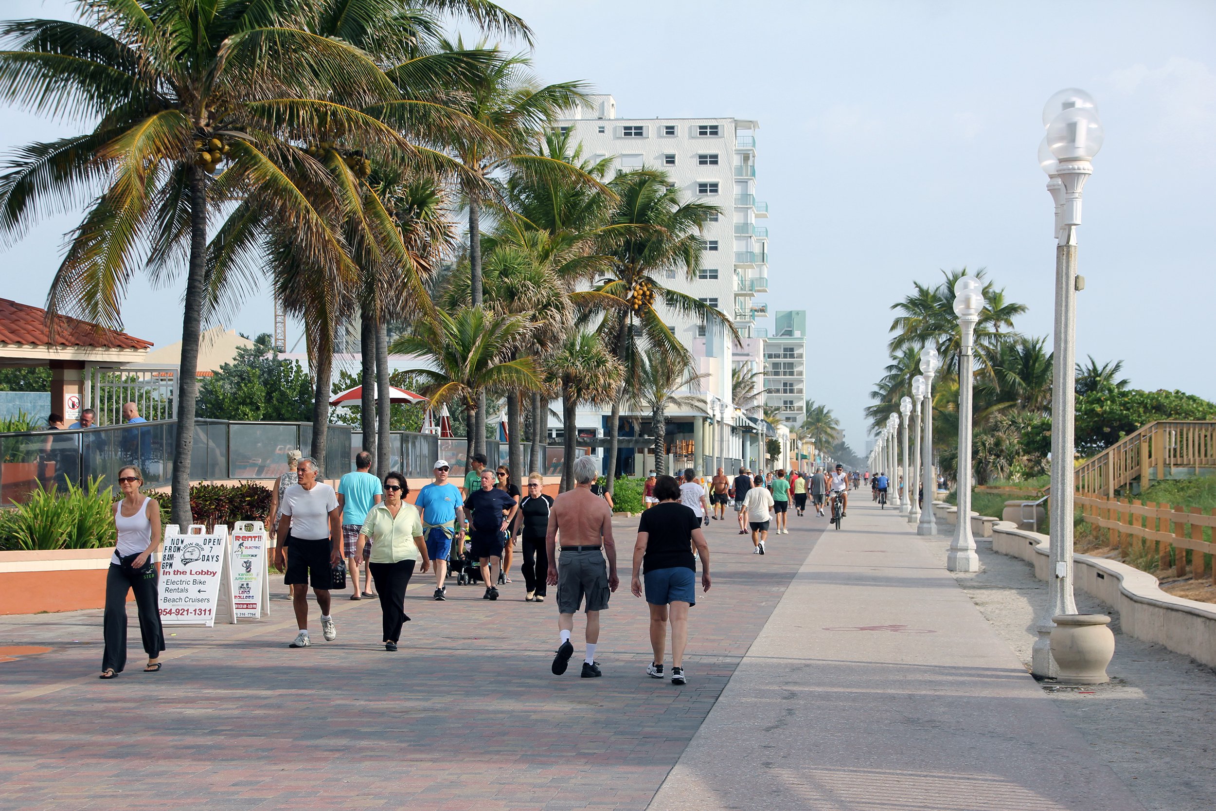 Hollywood Beach Broadwalk, Florida