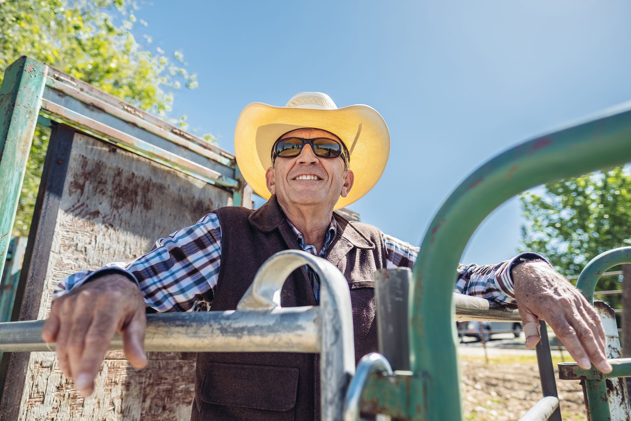 senior cowboy in Utah