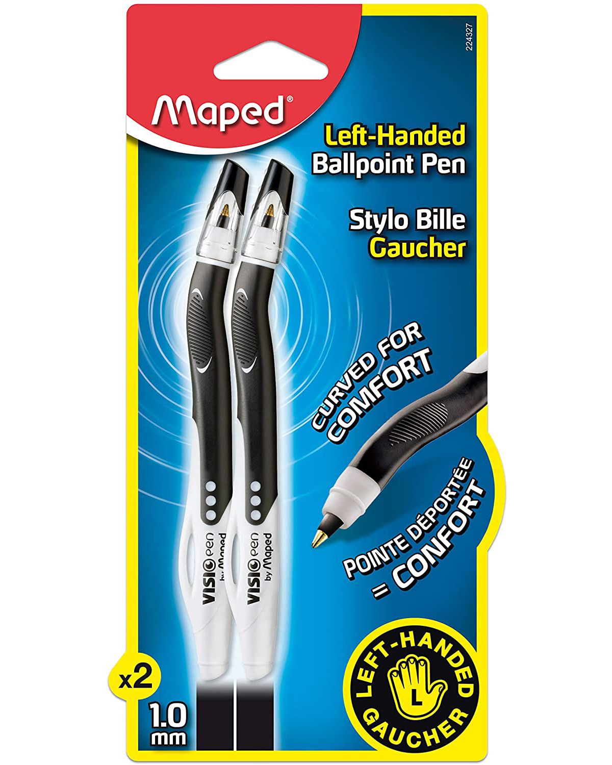 Maped Visio Left-Handed Pens, 2 ct.