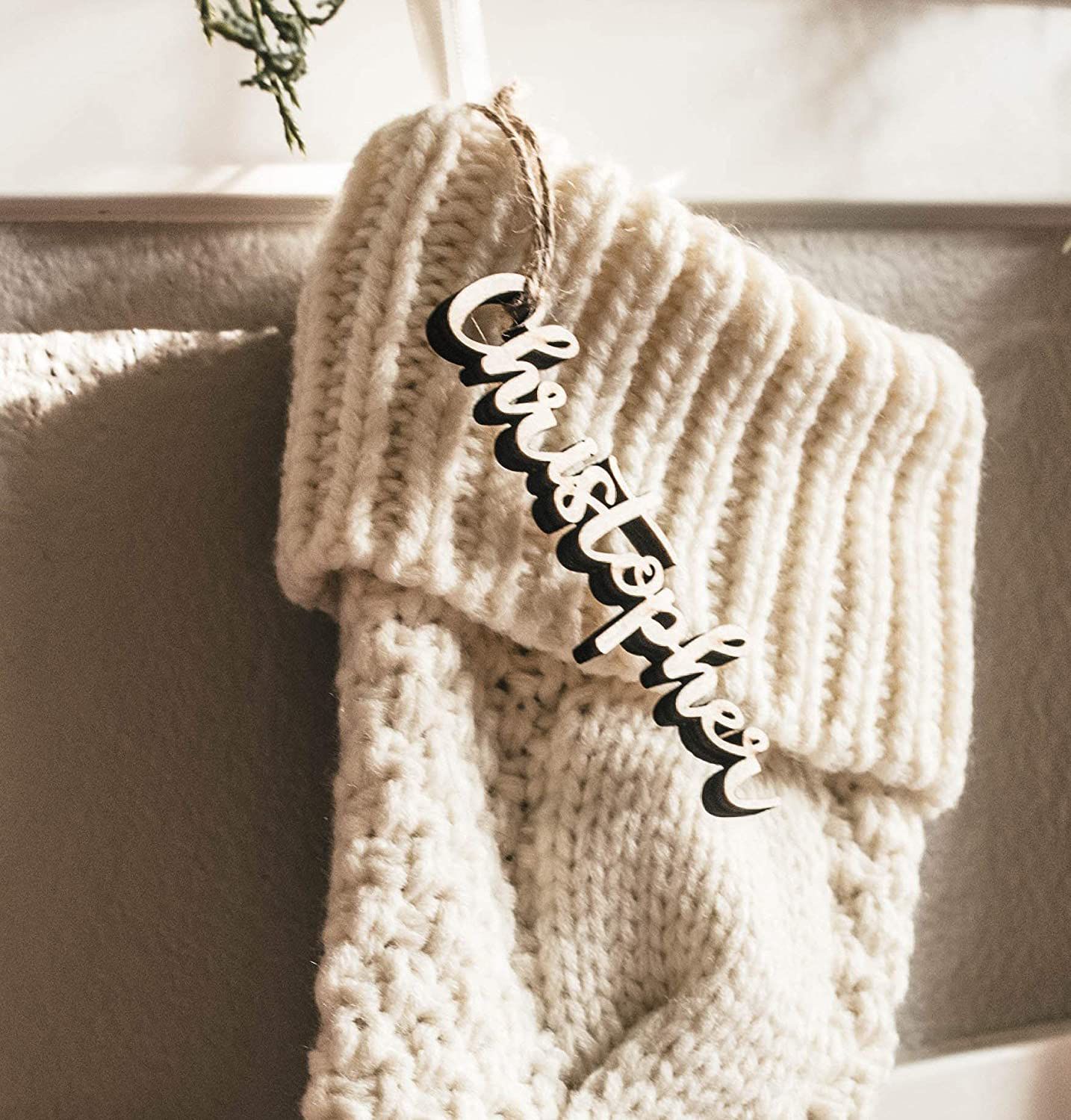 Personalized Stocking Tag
