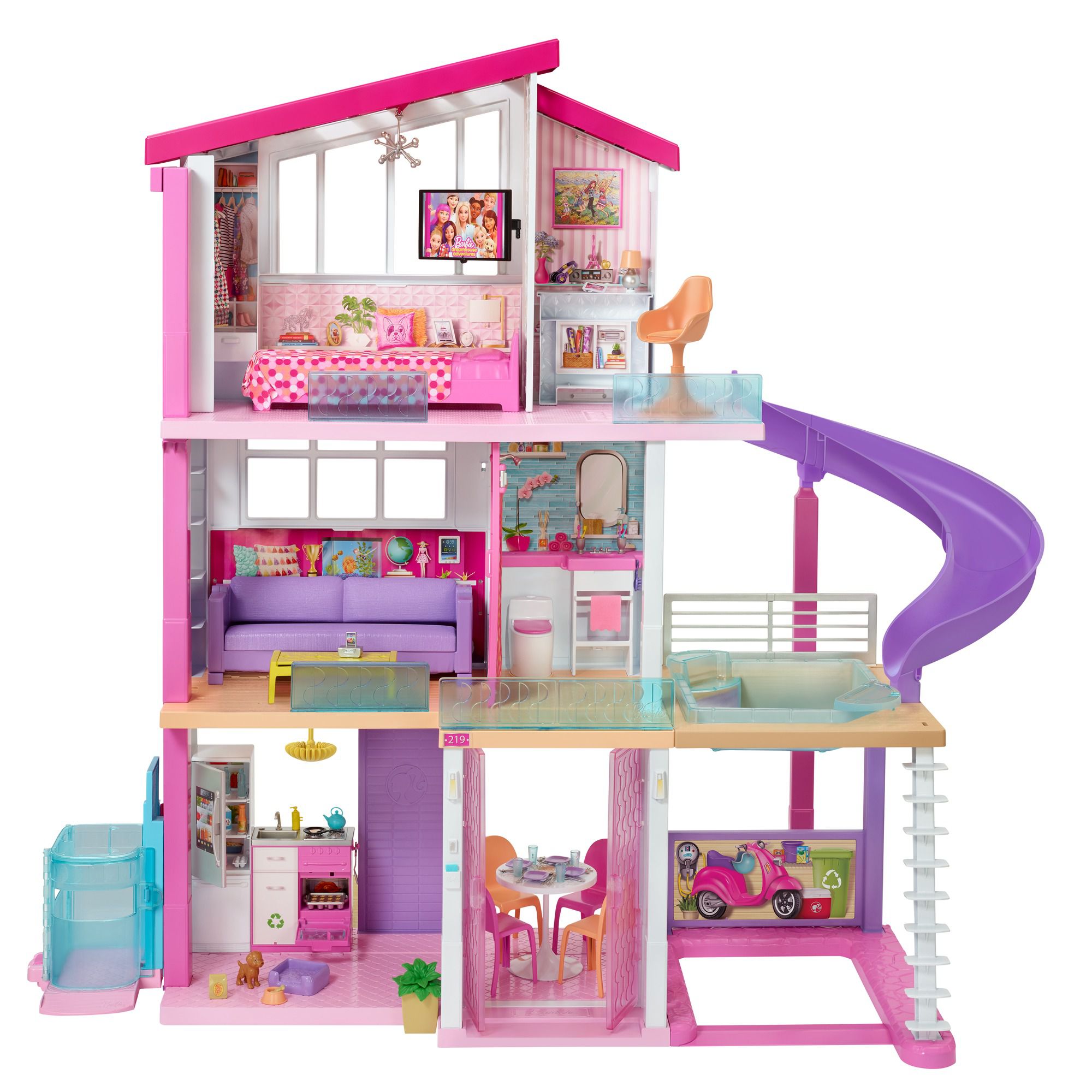 Barbie 70-Piece Dreamhouse Playset Barbie